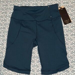 CALIA by Carrie Underwood Teal Bike Shorts